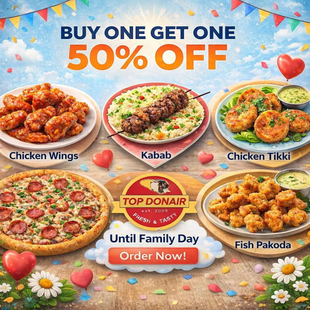 Nick Boss Fast Food Special Offer - Pizza and Wings Deals in South Edmonton